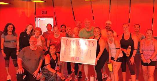 Orangetheory members together
