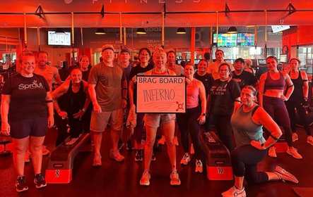 Orangetheory members together