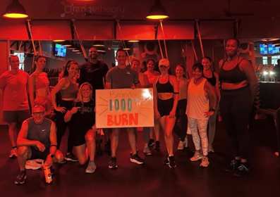 Orangetheory members together