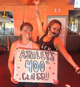 Orangetheory members together